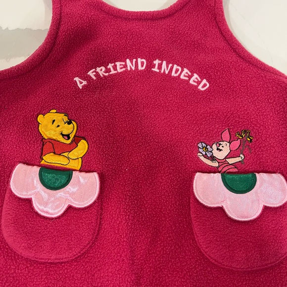 Vintage Winnie the Pooh 24M dress pink - Picture 2 of 5